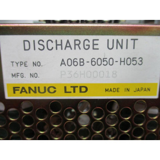 Fanuc A06B-6050-H053 Discharge Unit A06B6050H053 Mounted - New No Box