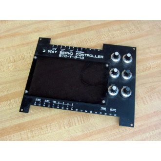 Tokimec STC-Y-3-13 3-Way Servo Controller STCY313 Panel Only - Used