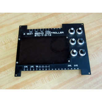 Tokimec STC-Y-3-13 3-Way Servo Controller STCY313 Panel Only - Used