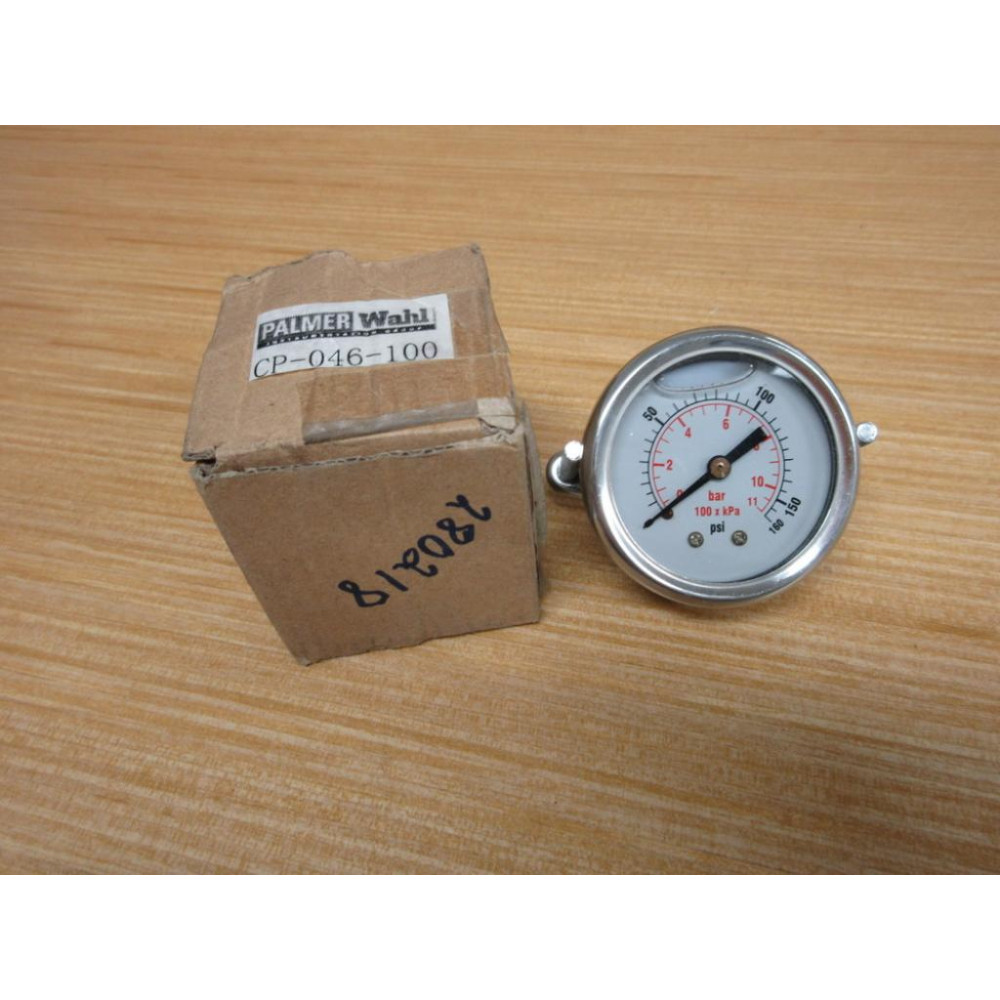 Palmer Wahl CP-046-100 Pressure Gauge CP046100