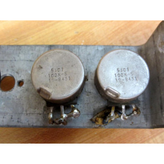 Honeywell 53C1-10K-S Potentiometer Bar 53C1-100K-S - Used