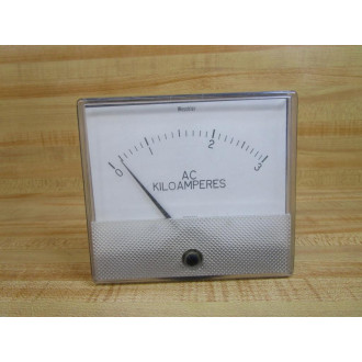 Weschler 644B639A29 Meter GA372 ACKA 0-3 AC Kiloamperes - New No Box