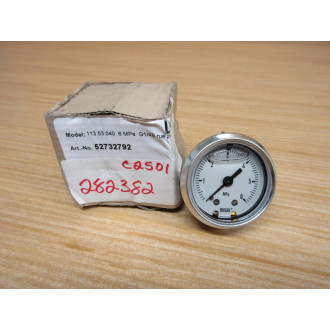 Wika 113.53.040 Pressure Gauge 52732792 0-6 MPa