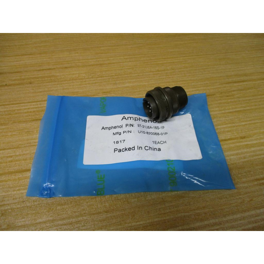 Amphenol Aerospace MS3106A16S-1P Connector 97-3106A16S-1P