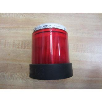 Telemecanique XVB-C34 Schneider Red Steady Unit 084507 - Used