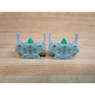 IDEC TW-C10 Contact Block TW-C1O (Pack of 2) - New No Box