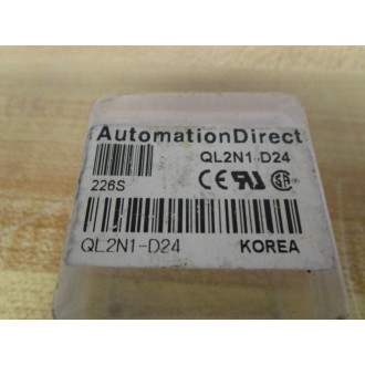 Automation Direct QL2N1-D24 Relay QL2N1D24 - New No Box