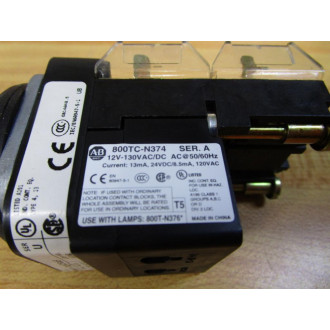 Allen Bradley 800T-FXQH2RA5 Red Button w(2) 800T-XD4 - New No Box