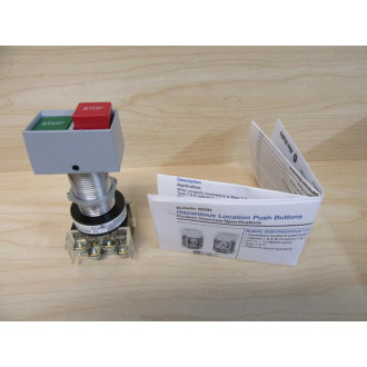 Allen Bradley 800H-DPH16AAXX64 Pushbutton 800HDPH16AAXX64 - New No Box