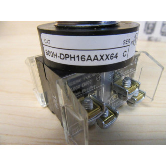 Allen Bradley 800H-DPH16AAXX64 Pushbutton 800HDPH16AAXX64 - New No Box