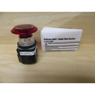 Allen Bradley 800T-FXJEQH2RA1 Push Pull Switch - New No Box