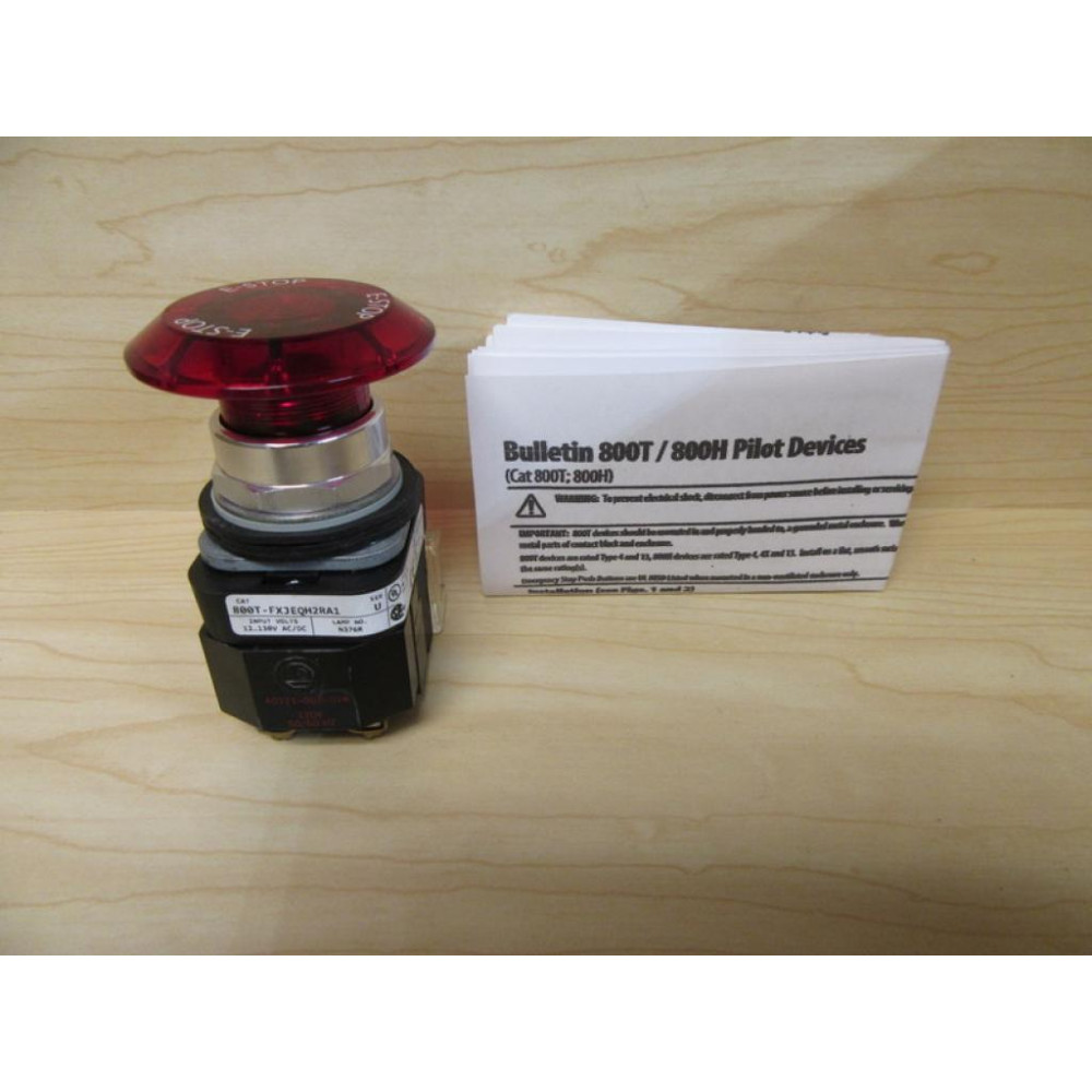 Allen Bradley 800T-FXJEQH2RA1 Push Pull Switch - New No Box