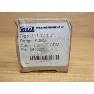 Wika 9690225 Pressure Gauge 111.12 1.5" (Pack of 2)