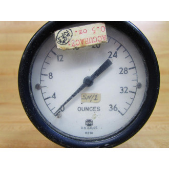 USG 6291 Ounces Gauge 020572 - Used