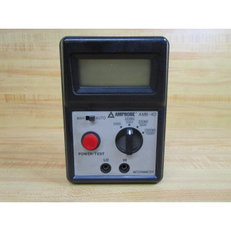 Amprobe AMB-4D Megohmmeter AMB4D WO Wires & Case Cover - Used