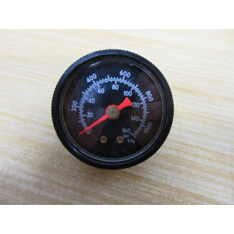 Ametek 164306 Gauge 0-160 PSI 0-1000 kPa