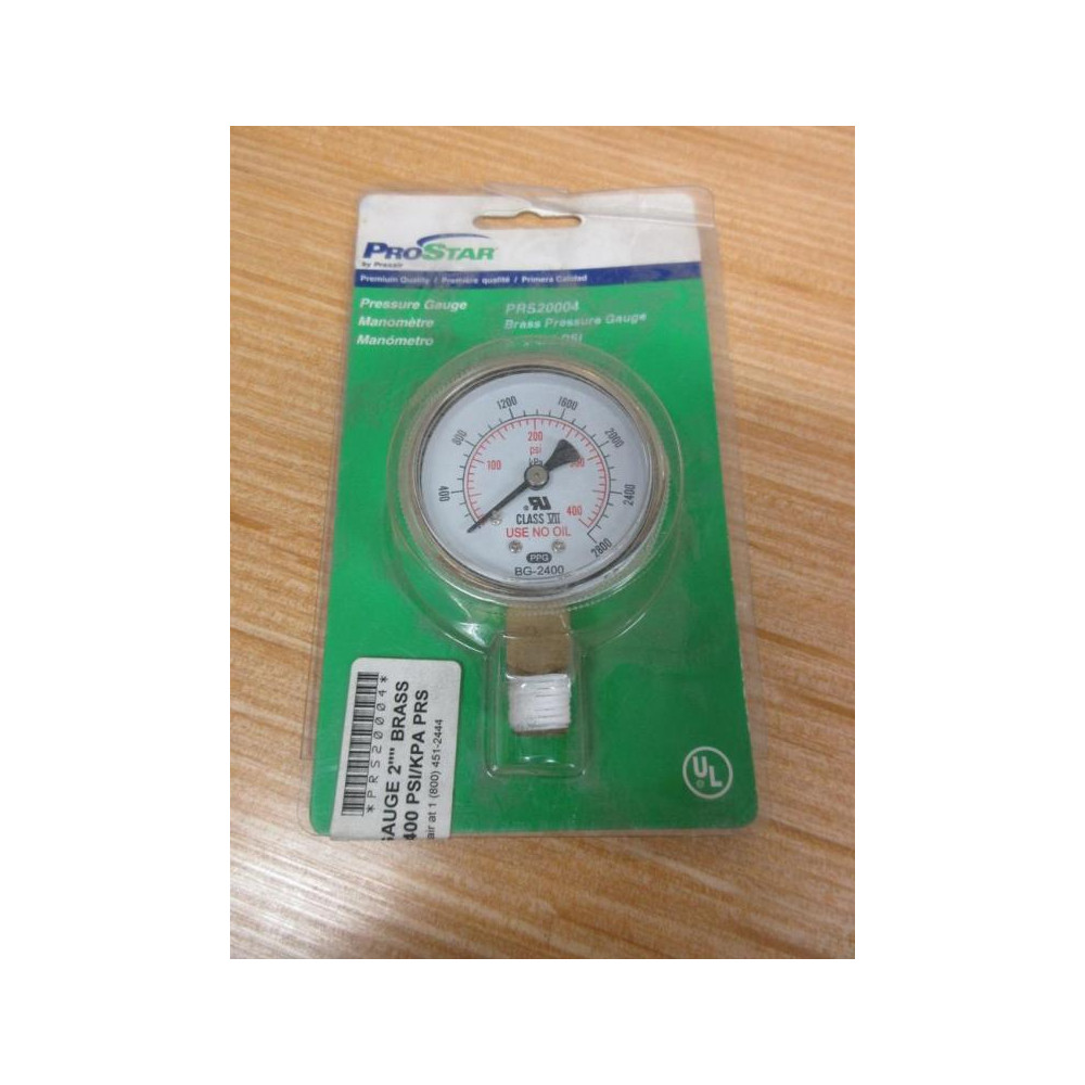ProStar PRS20004 Pressure Gauge