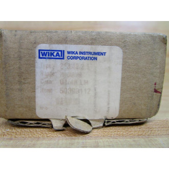 Wika 50390112 Pressure Gauge