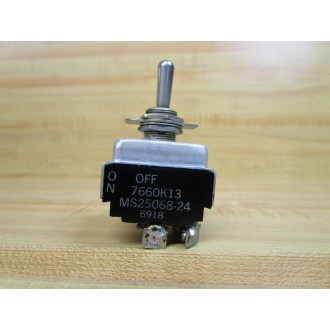 Cutler Hammer MS25068-24 Toggle Switch 7660K13 - Used
