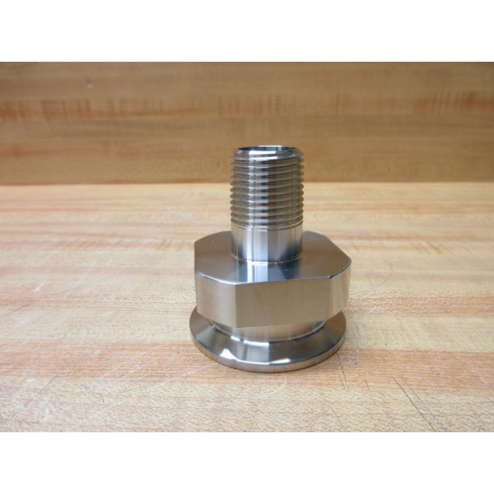 Tri Clover 21MP-G15050 Stainless Steel Adapter 21MPG15050 - New No Box