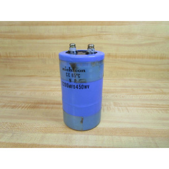 Nichicon NR Capacitor 2200 MFD 450 WV - Used