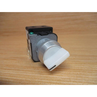 Allen Bradley 800T-2HWH2KB6DX Illum. Selector Switch 800T2HWH2KB6DX