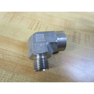 Parker 110P Elbow Fitting 90° 38" x 14" - New No Box