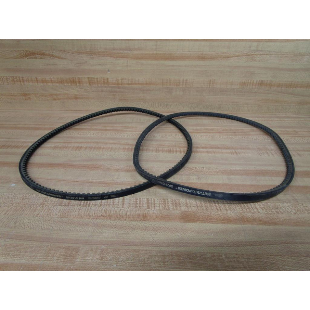 Gates SPZ912 MN Metric Power Belt SPZ912 (Pack of 2)
