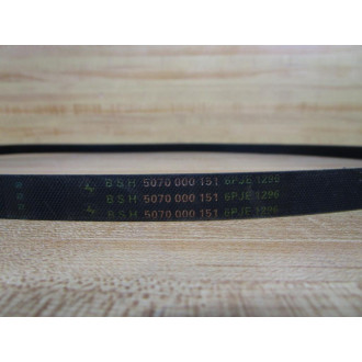 Bosch 5070 000 151 Washer Drive Belt 6PJE 1296