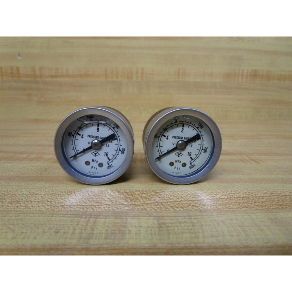 35-16MP 0-2400PSI 0-16 mPa (Pack of 2) - New No Box