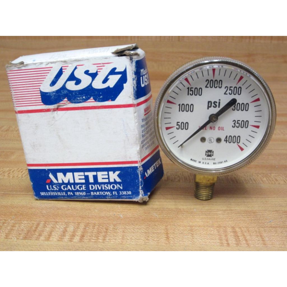 USG 156187 2.5" Pressure Gauge