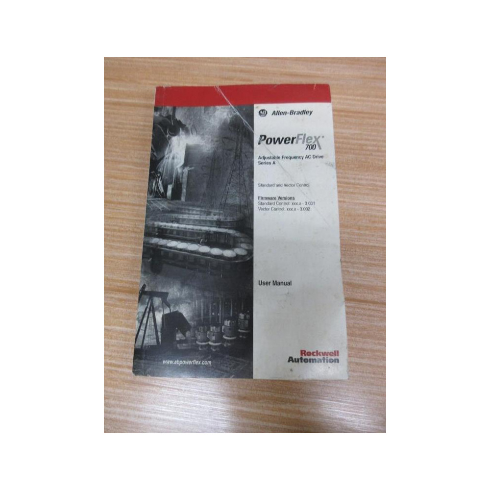 Allen Bradley 195670-P07 PowerFlex700 AC Drive User Manual - Used