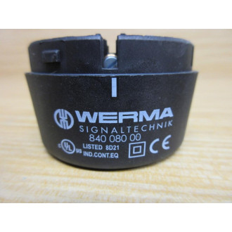 Werma 840 080 00 Stack Light Base Module 84008000 - New No Box