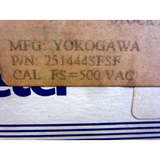Yokogawa 251444SFSF AC Volt Panel Meter
