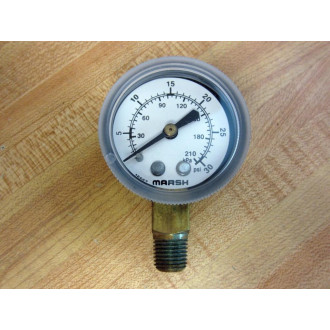 Marsh J1442 2" Pressure Gauge 30 PSIKPA
