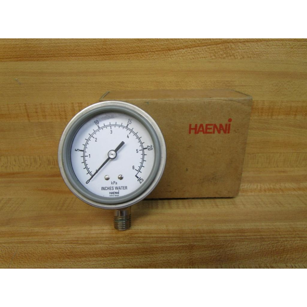 Haenni DK 63411.211 Pressure Gauge 0453.0054