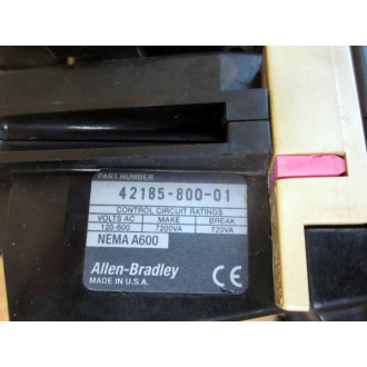Allen Bradley 509-B0B Non-Reversing Starter 509-BOB - Used