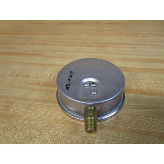 Winters Q700 Vacuum Gauge LFBR 4" 30" HG-0 VACKPA