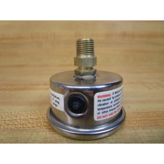 Winters PFQ1122 Pressure Gauge