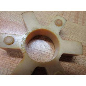 Lovejoy L-090-L-095 Spider Jaw Coupling Insert YellowTan (Pack of 3) - Used