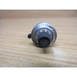 Helipot S 7286 CCW Potentiometer S7286 R1K L.25 W Dial - Used