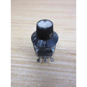Clarostat RV4NAYSD503A Potentiometer 53C3-50K-S W Dial - Used
