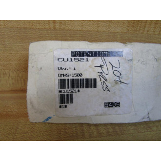 Ohmite CU1521 Potentiometer RV4NAYSJ152A 1.5K Type AB