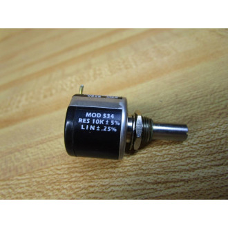 Vishay Spectrol MOD-534 10K Ohms Potentiometer MOD534 10000 - Used