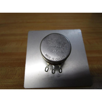 Ohmite CU-1021 Potentiometer 1k Ohm 1000 Ohms WLegend (Pack of 2) - Used