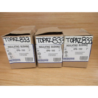 Madison CPB-100 1" Insulating Bushing CPB100 (Pack of 150)