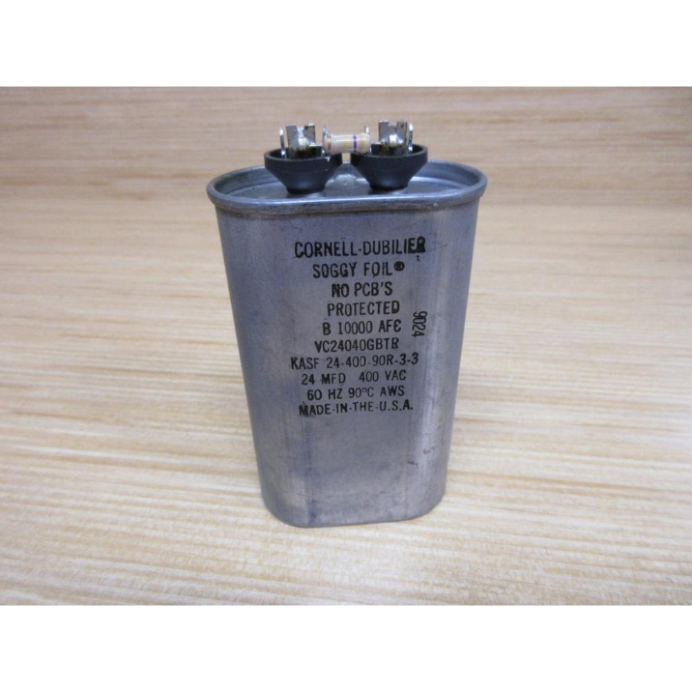 Cornell-Dubilier VC24040GBTR Capacitor KASF 24-400-90R-3-3 - Used