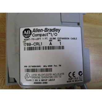 Allen Bradley 1769-CRL1 Compact IO Expansion Cable 1769CRL1 - Used