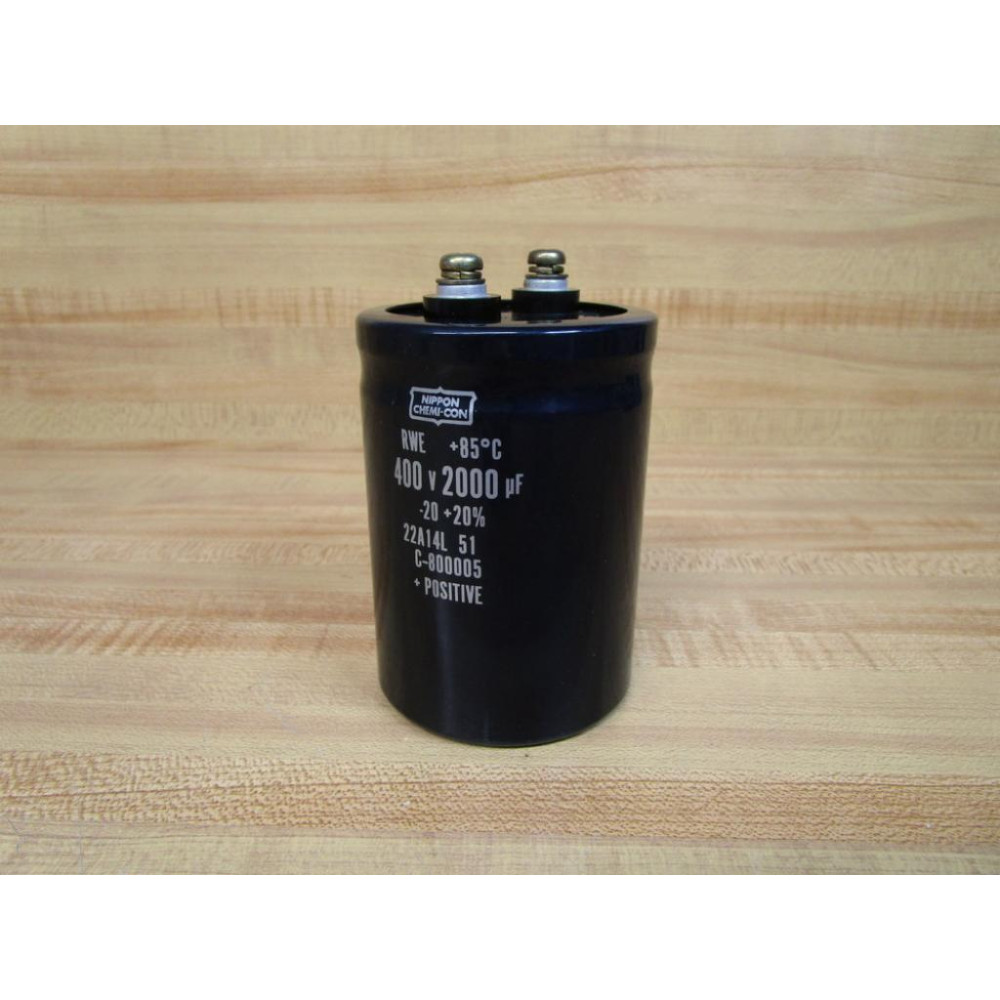 Nippon Chemi-Con 22A14L 51 Capacitor C-800005 - Used