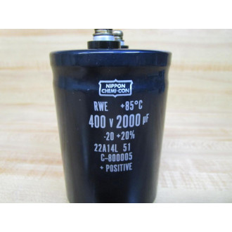 Nippon Chemi-Con 22A14L 51 Capacitor C-800005 - Used
